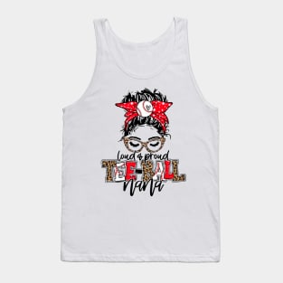 Tee Ball Nana Leopard, Loud And Proud Tee Ball Nana Tank Top